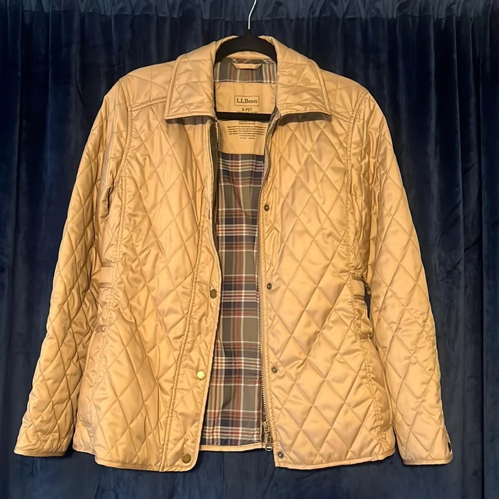 LL Bean Quilted Jacket, Brand New Without Tags